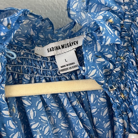 Sabina Musayev Blue Maxi Dress - Picture 4 of 5